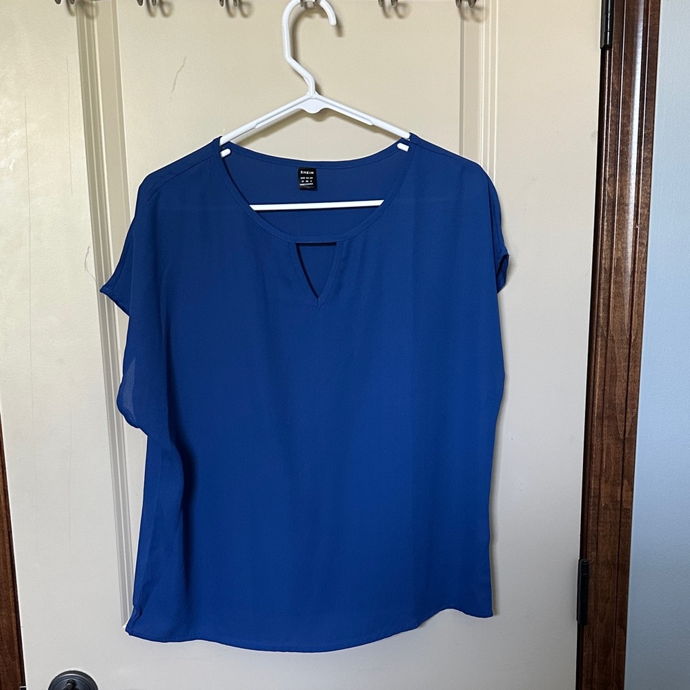 SHEIN Royal Blue Women's Blouse